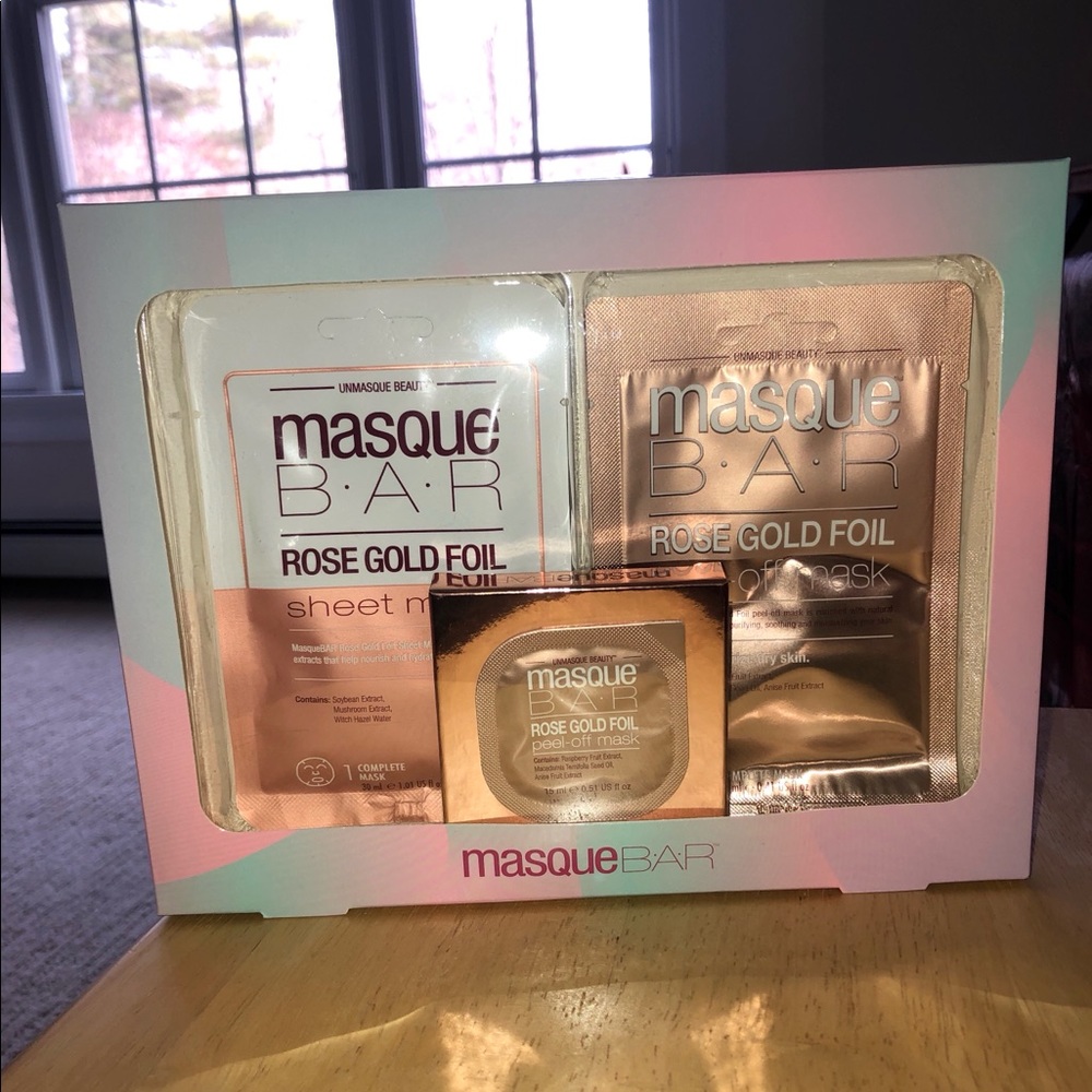 Rose Gold Face Masks